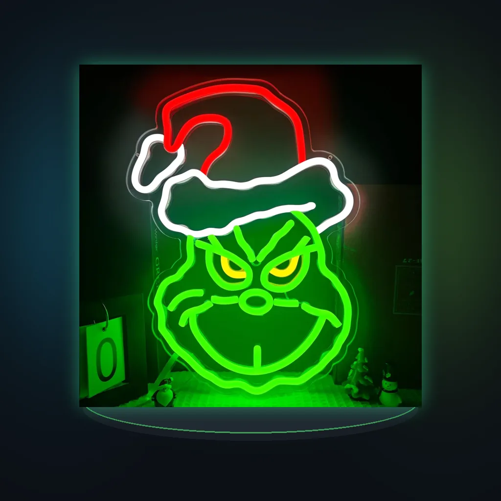 Christmas Neon Signs LED Neon Lights for Wall Decor Bedroom Livingroom Christmas Party Decorations A Great Gift for Children