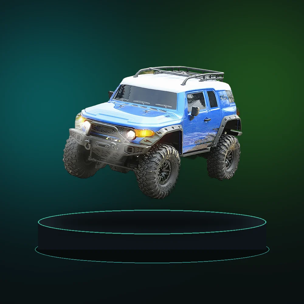 HB Zp1005/zp1010 Remote Control Car 2.4g 4wd Simulation Rc Car All-terrain 15km/h 1:10 Off-road Monster Truck Toy For Boys Gift