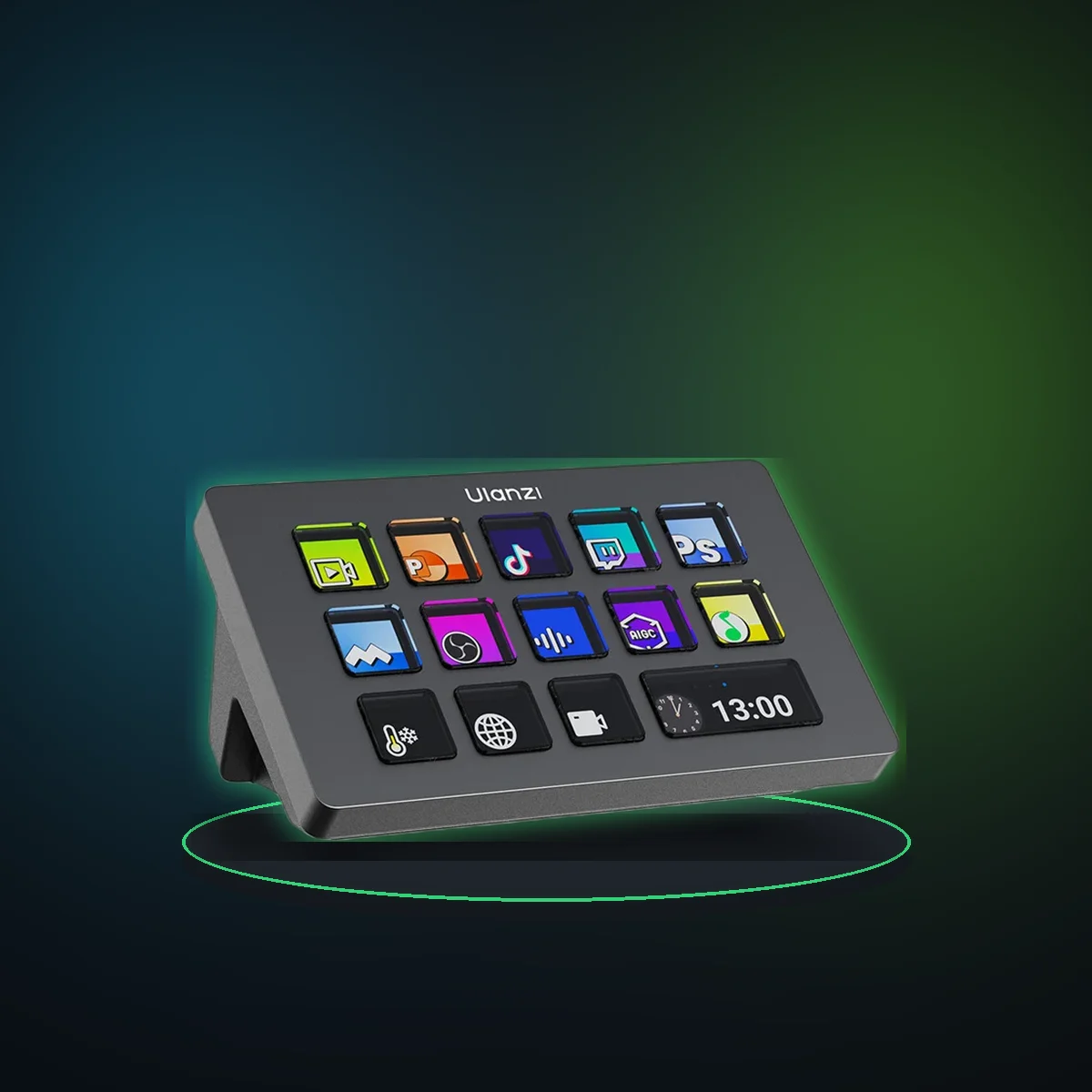 Ulanzi D200/D200H/D200X Production Console and Studio Controller for Gaming/Office/Livestreaming/Content Creation Youtube Tiktok