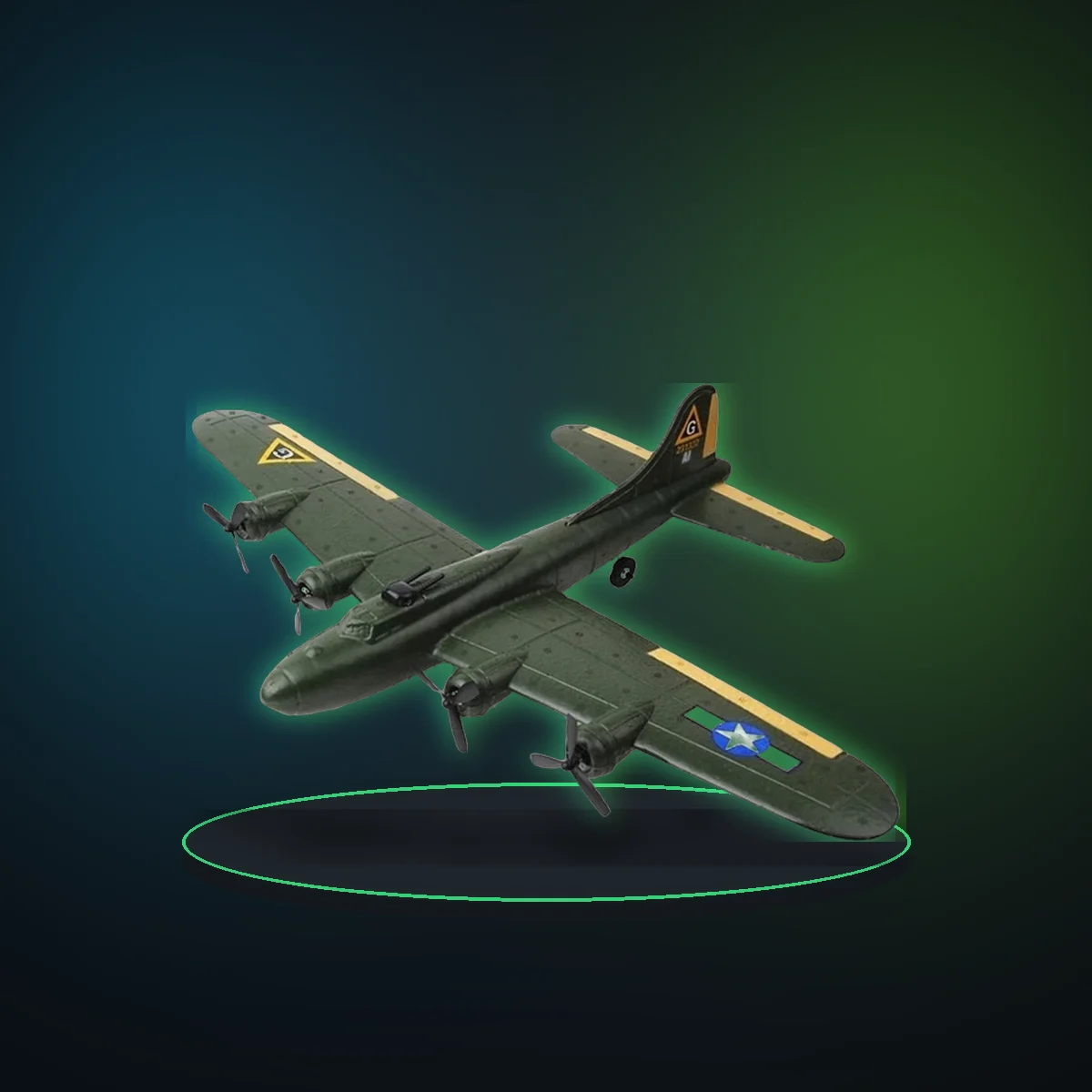 FX817 B17 RC Airplane Aircraft Remote Control Plane Fixed-Wing 2.4GHz Glider EPP Foam RTF RC Planes Aircraft Toys