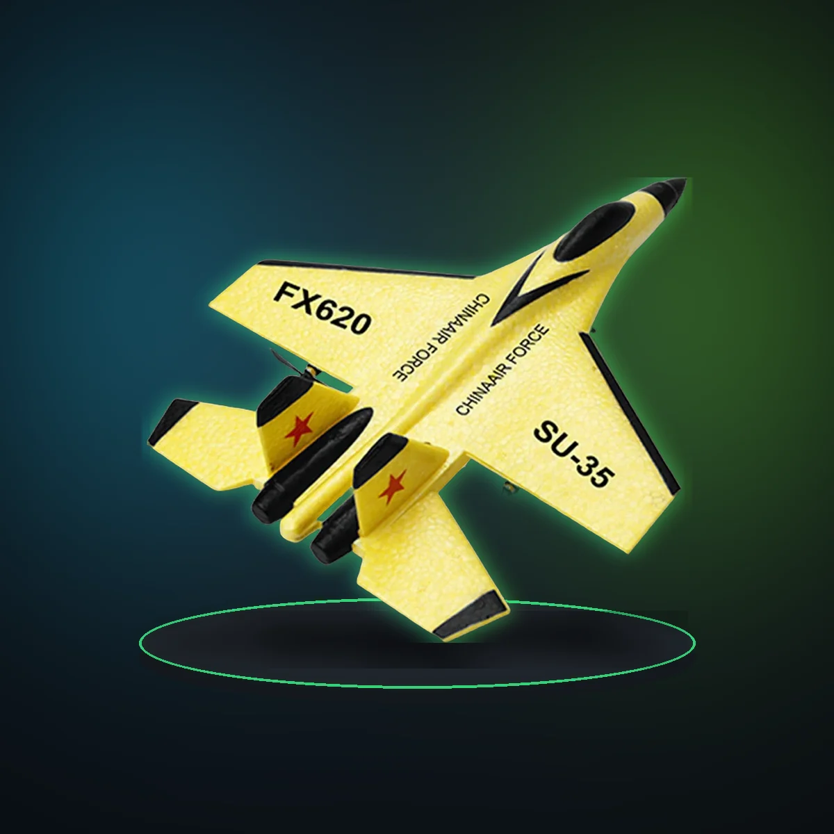 SU35 RC Foam Aircraft Plane FX620 2.4G Radio Control Glider Remote Control Fighter Glider Airplane EPP Foam Toys Small Portable