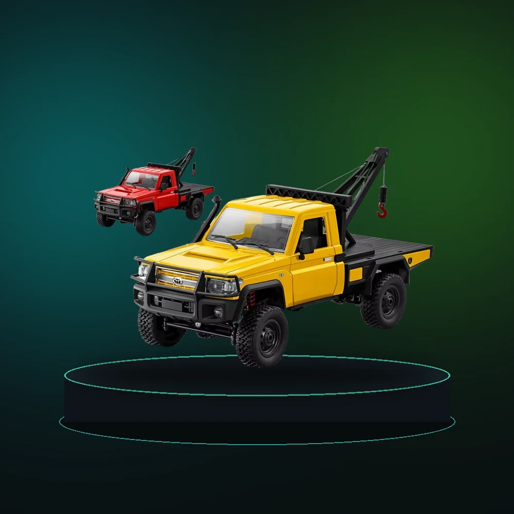 1:12 MN82T Rc Car Skymaker Retro Full-scale Simulation LC79 RTR 2.4g 4WD 280 Motor Remote Control RC Truck Model Car Toy