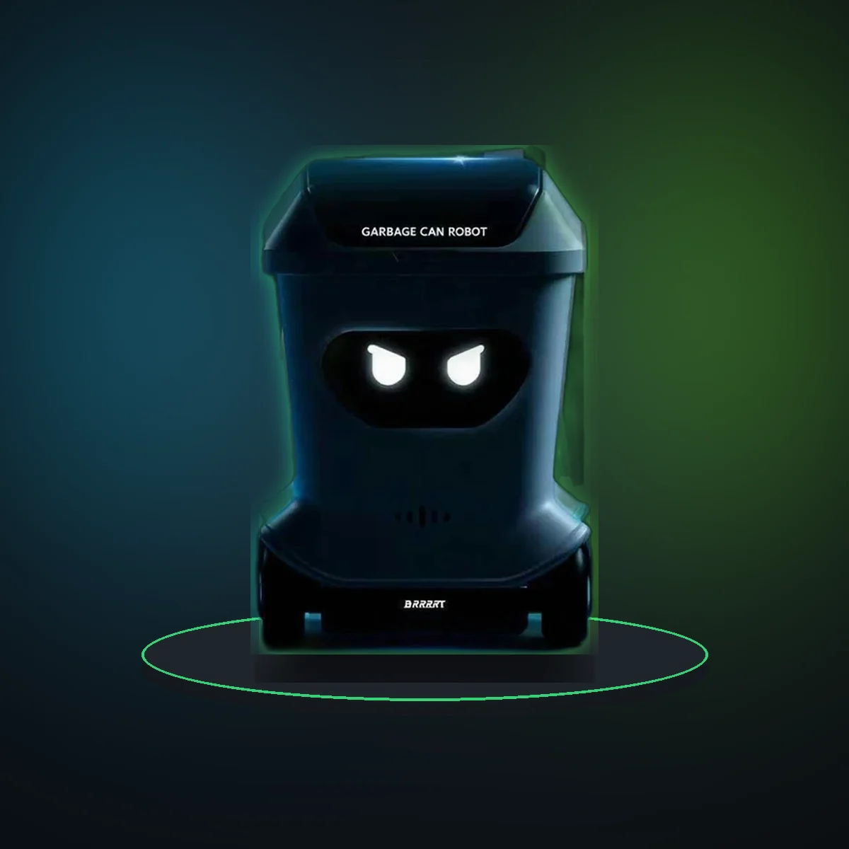 Mini Remote Control Trash Can Desktop Creative Toy, Fully Proportional Control Remote Control Car Ornament Boys Holiday Gift