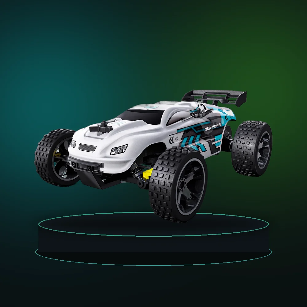 High-Speed RC Car for Adults&Kids,20 KM/H Remote Ccontrol Cars Toy Off-Road Buggy with Lights, 2.4GHz RC Racing Car, 50 Min Play