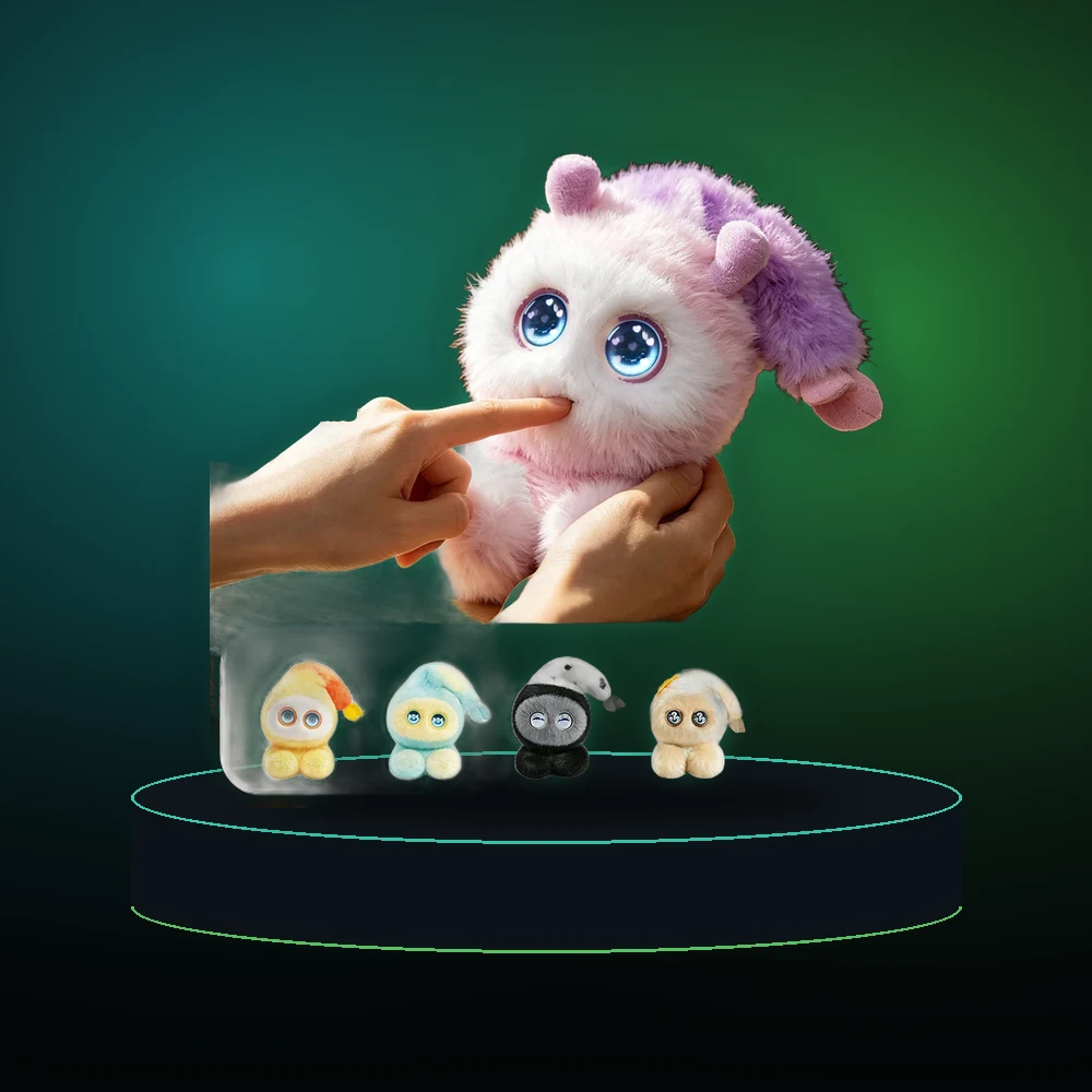 AI-Powered Talking Doll Electronic Pet Smart Robot Doubao Emotional Companion Mushroom Elf Toy Gift