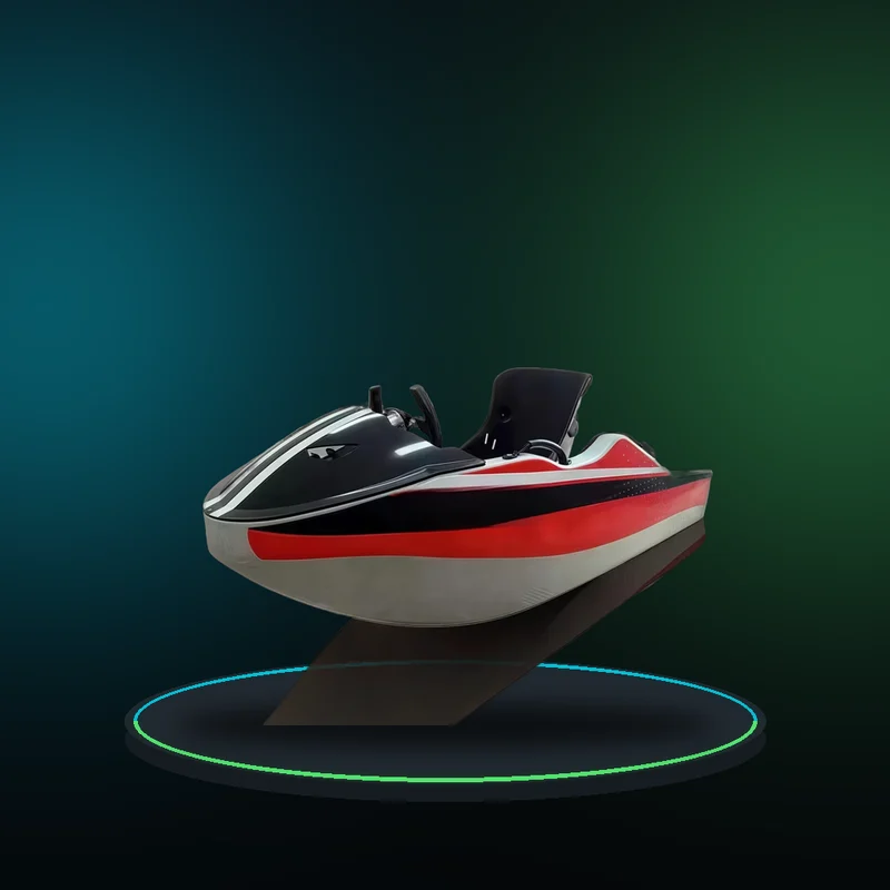 Customizable Mini Jet Ski Boat Most Popular with EPA Certified 52KM/H Speed Durable 72V EPP Motor 2 Stroke Engine
