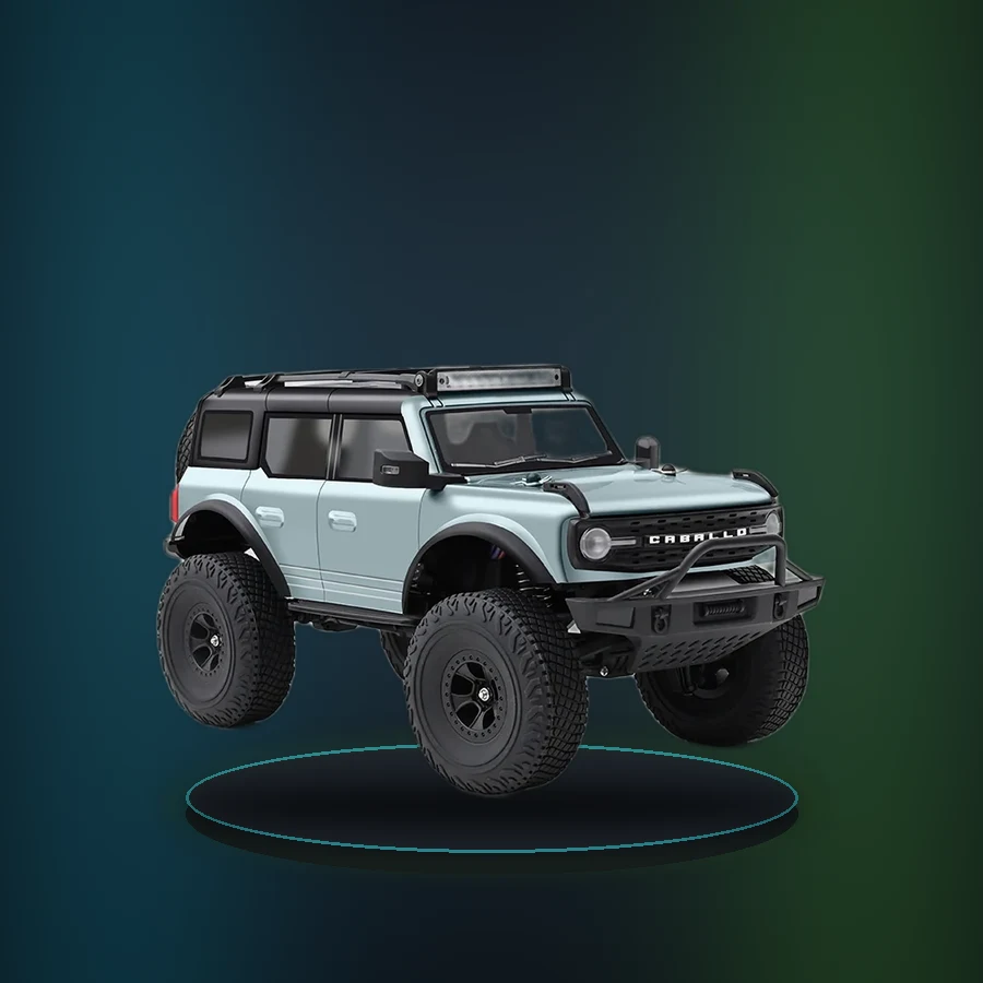 WLtoys 184023 1:18 4WD Off-road Climbing Vehicle RC Car 2.4G RTR Electric Remote Control Crawler with LED Lights Toys for Kids