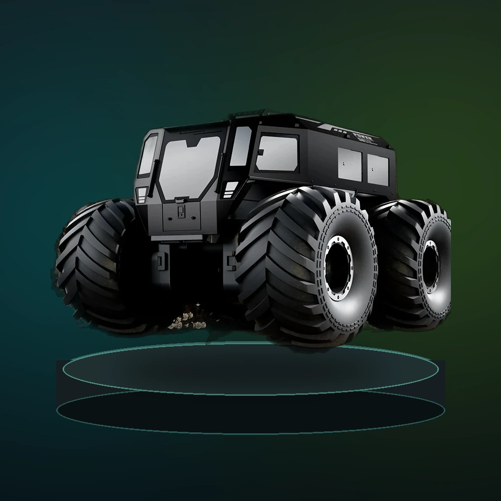 New JJRC Q210 RC Sherpa Four-Wheel Drive Large Foot Climbing All-Terrain Amphibious Vehicle Toys for Children.