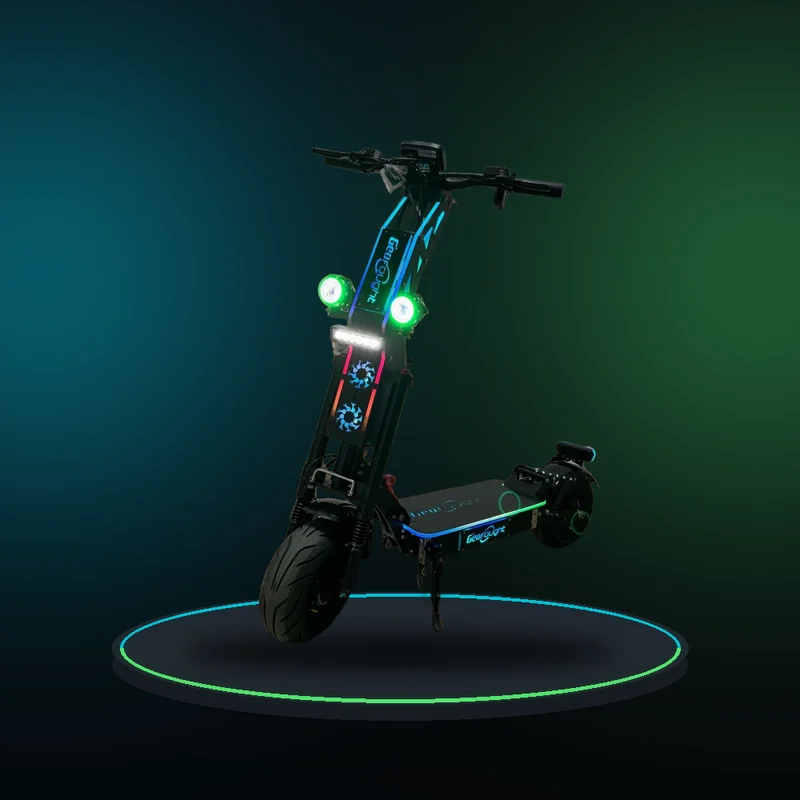 2026 New 15000W 10000W 72V/50Ah/60Ah/100Ah Dual Motor 14 Inch Wheel Foldable E Scooter Long Range Off Road Scooter Electric