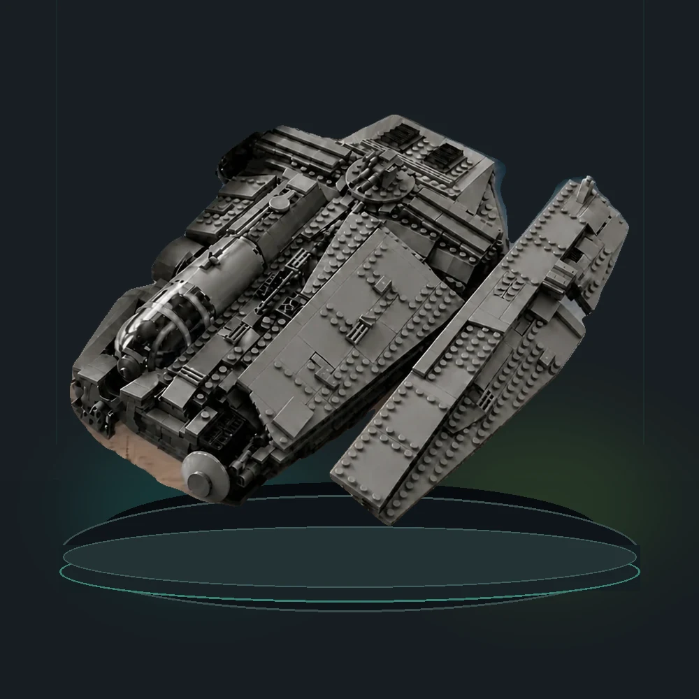 Space War Freight Voyager Aircraft Building Blocks Movie Military Technical Modular Spaceship Assembly Model Adult Gift 1730PCS