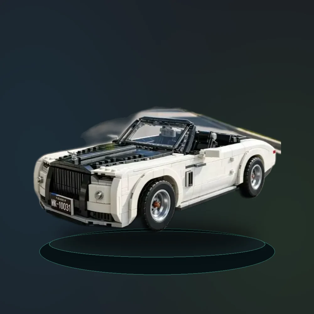 Mould King 10031 Technical Car Building Block The MOC Wraith Oldtime Car Model Assembly Sport Car Brick Toys Kids Christmas Gift