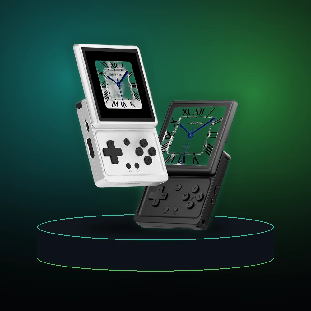 Anbernic RG Rotate Retro Handheld Game Console Android 12 T618 IPS Screen Game Emulator 3GB+32GB WiFi Portable Gaming Device