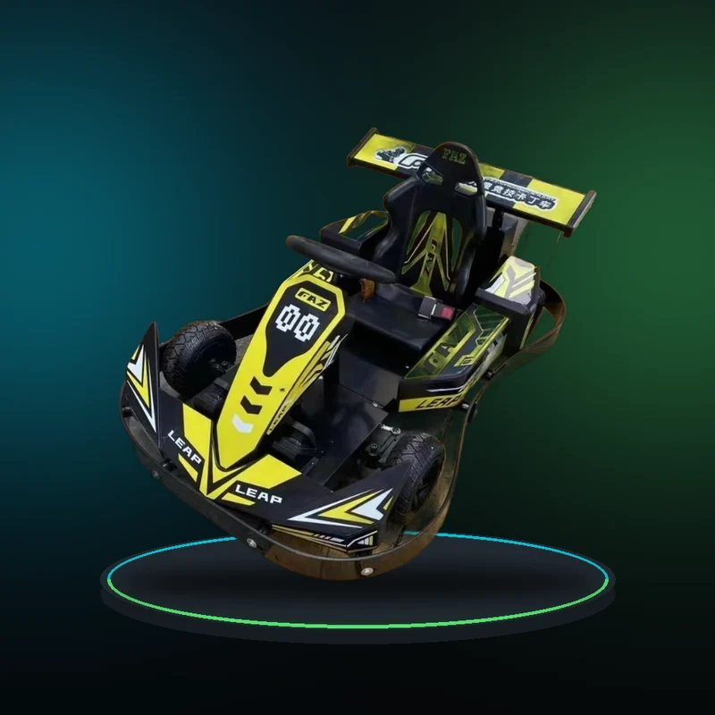 New Sports Style Amusement Themed Park Electric Karting Battery Racing Go Kart for Children and Adults for Sale