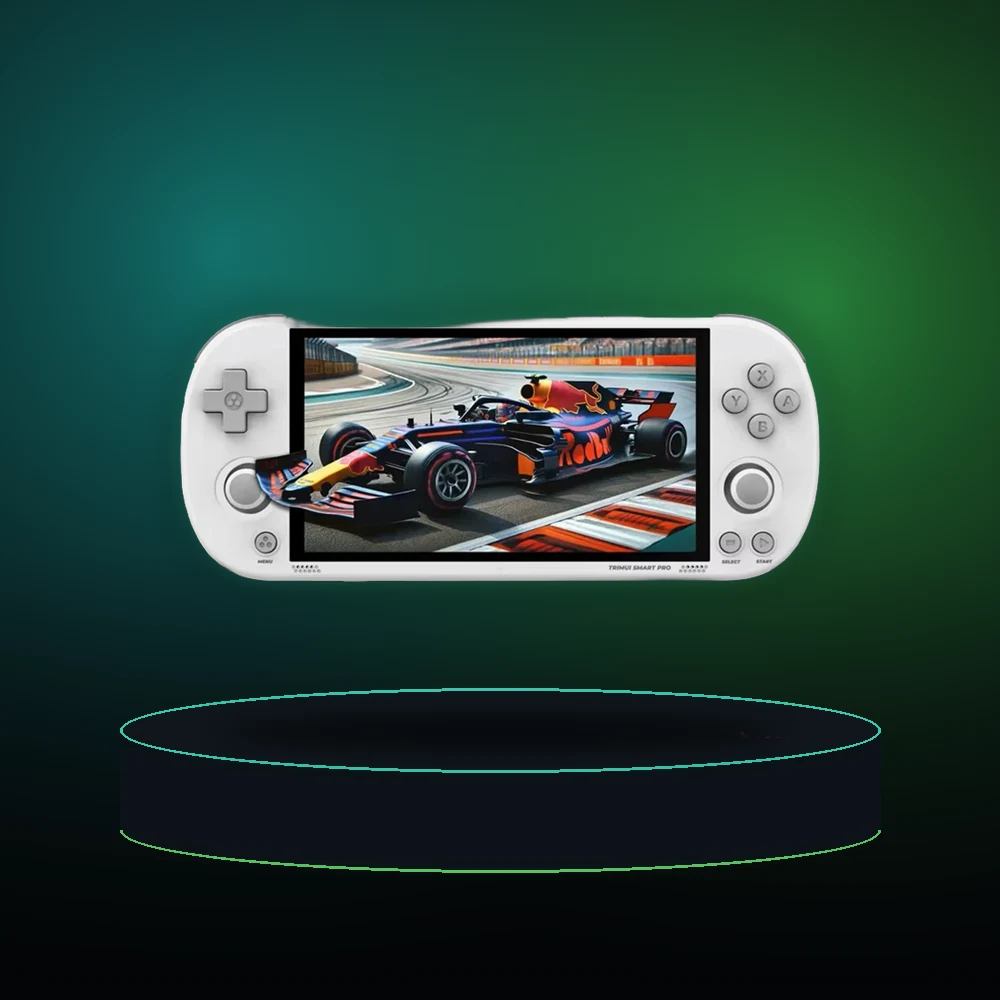 Trimui Smart Pro Handheld Game Console 4.96''IPS Screen Linux System Joystick RGB Lighting Smartpro Retro Video Game Player Gift