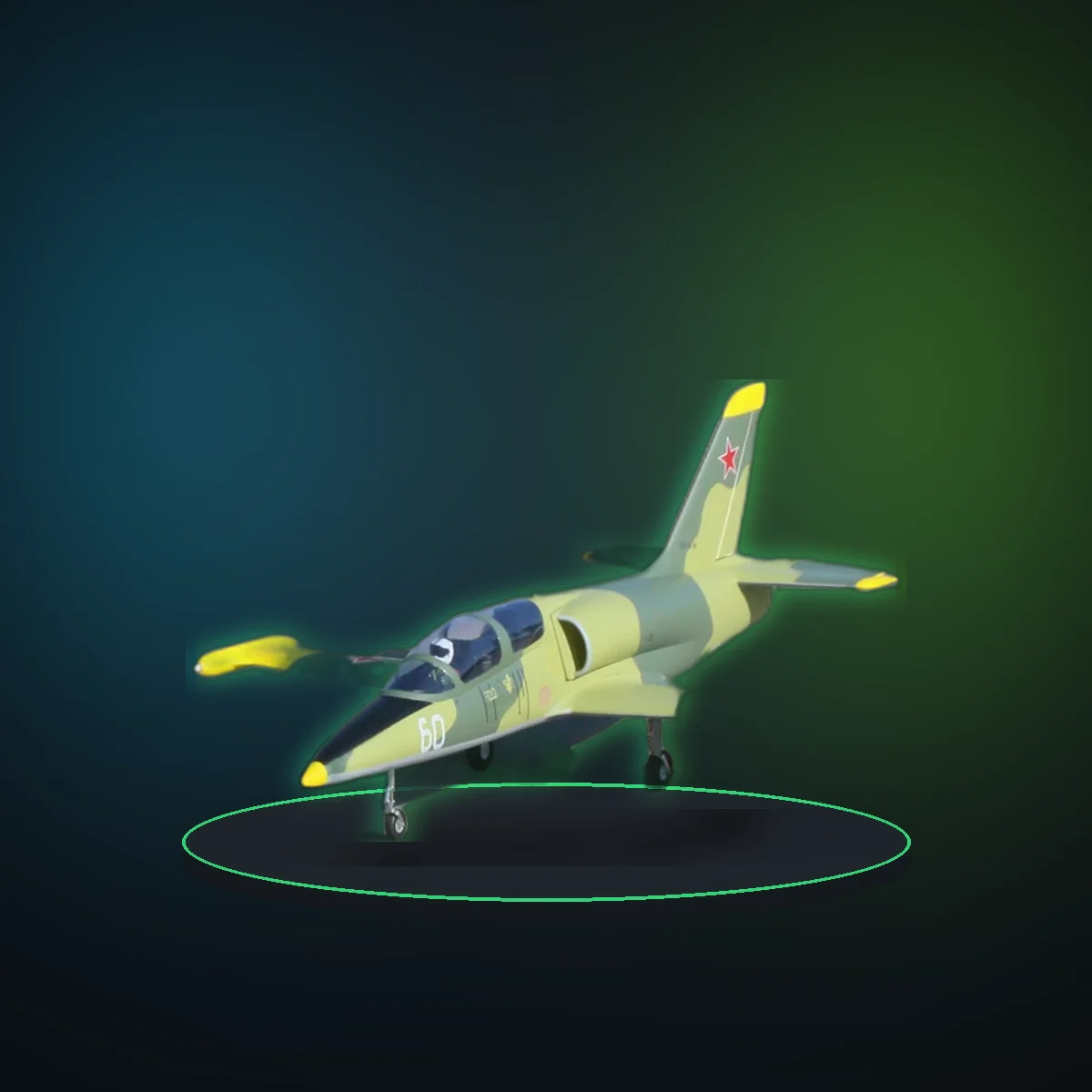6 CH FlyFans Olive Camo L-39 Albatros 64mm RC EDF Jet PNP Version/ PNP With Remote Controller/ KIT W/O Electronic Version Plane