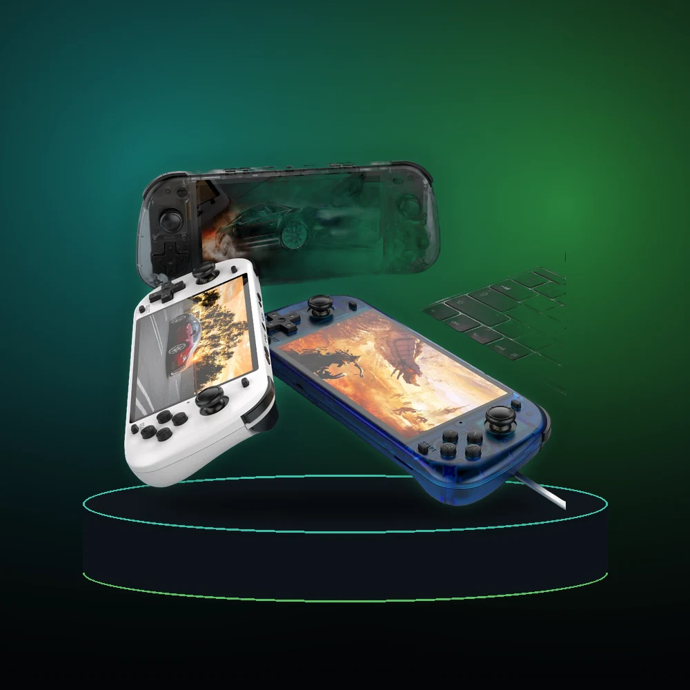NEW R50S Consolas 5.1-inch 854*480 HD Screen Video Gaming Player 4200mAh Battery Retro Handheld Game Console Dropshipping