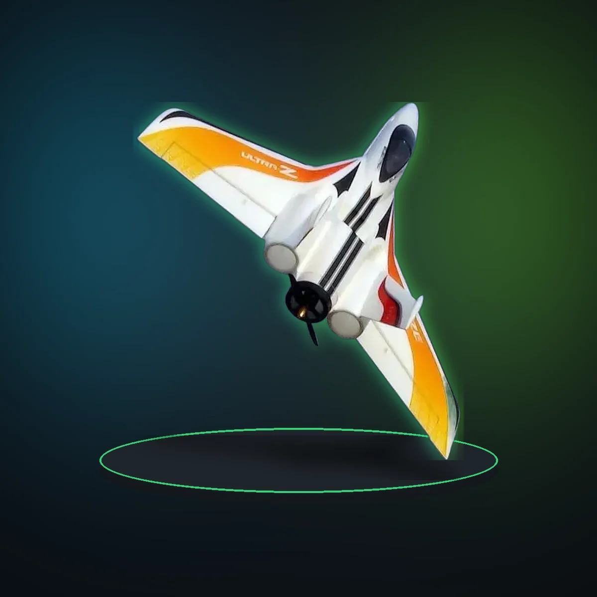 Ultra-Z Astro Blaze 790mm Wingspan EPO Flying Wing Pusher or 64mm EDF Jet Racer RC Airplane Model Hobby Flywing kit or PNP