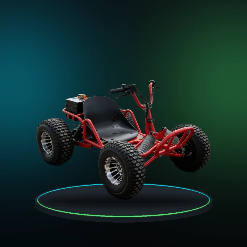 48V 500W Electric Go-Kart / ATV All-Terrain Outdoor Drifting & Off-Road Recreational Vehicle (Suitable for Adults & Children)