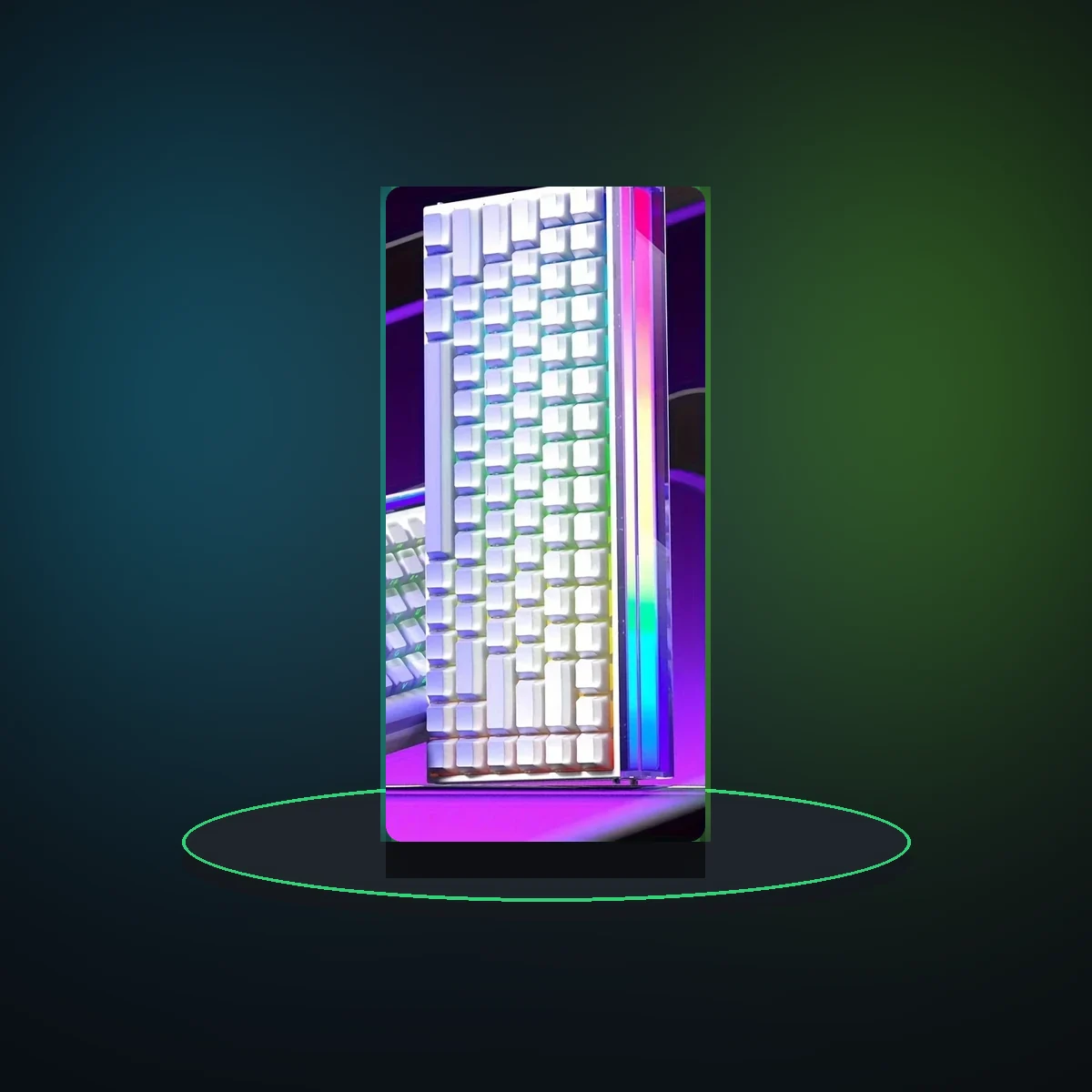 AULA HERO84HE Hall Magnetic Gaming Keyboard 84Keys 8K RT Hot Swap RGB Wired Mechanical Keyboard