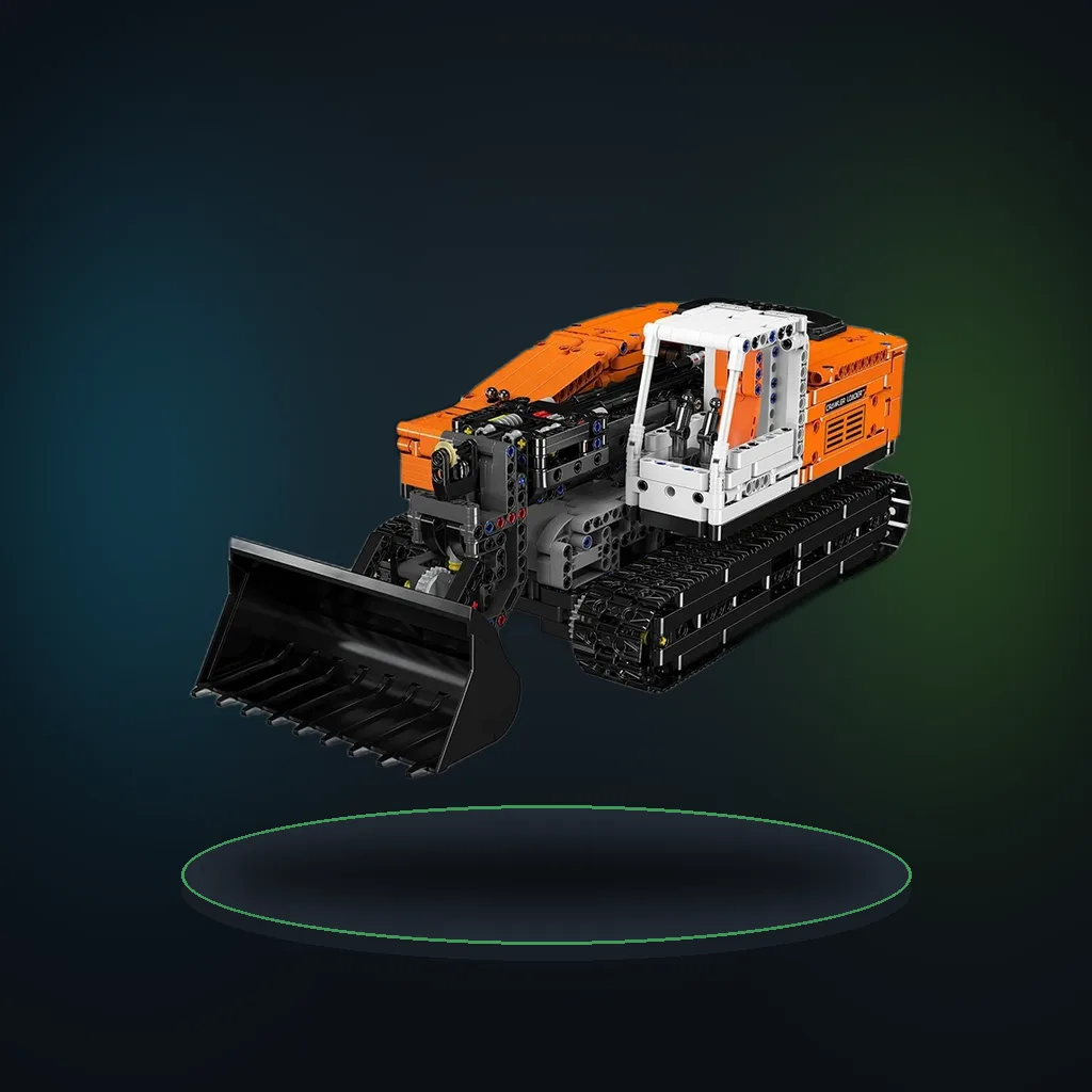 Technical Remote Control Motorized Gopher Loader Building Block The Truck Car Bricks Toys For Kids Christmas Gifts Boys